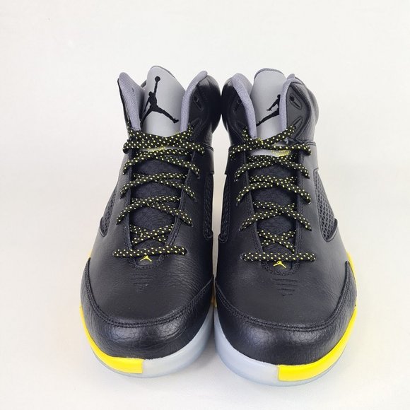 Nike Air Jordan Flight Remix Shoes Basketball Black Men Sneaker - Picture 3 of 12